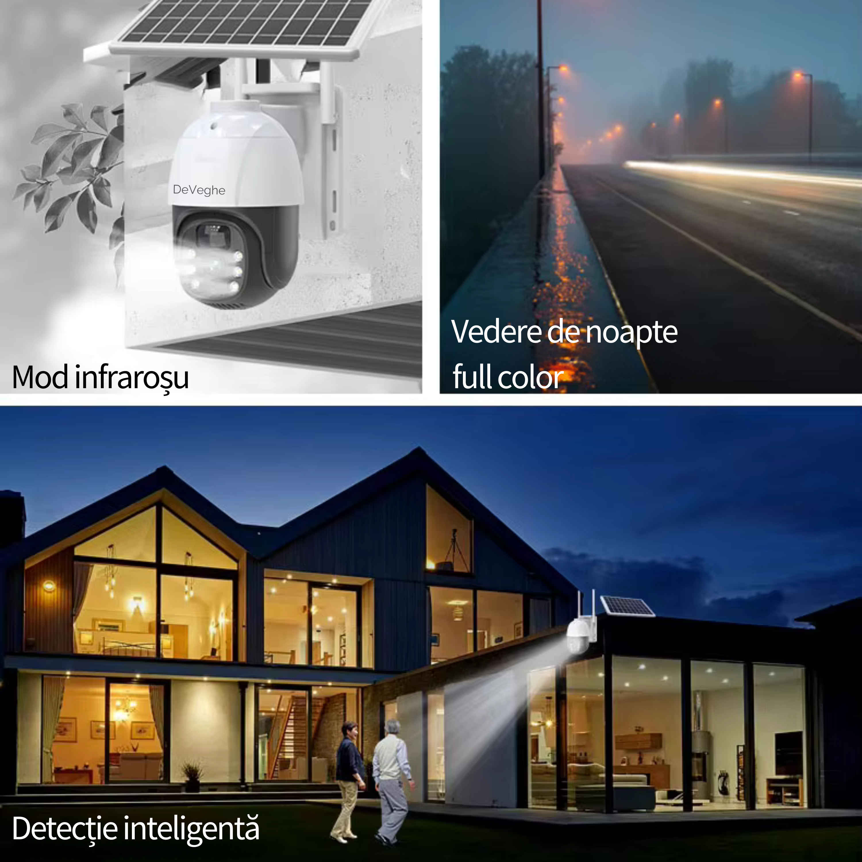 Funcție rotativă și lumini integrate